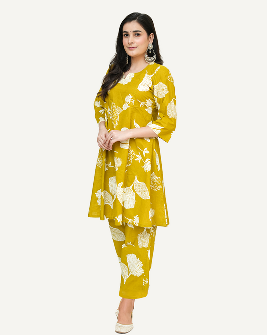 Lime Mist Co-ord Set