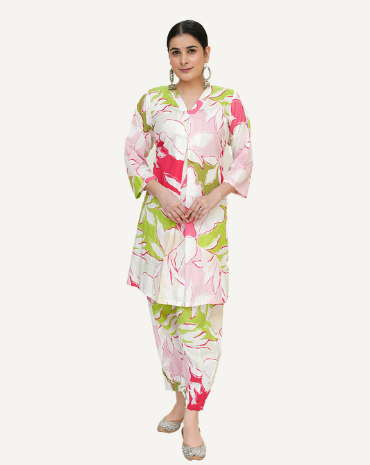 Color Line Co-ord Set
